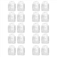 thumbnail image 1 of 20 Bolsas de Regalo Transparentes con Asas, Bolsas de Compras Impermeables de PVC para JoyeríA, Dulces, Perfumes, , Bodas, 1 of 5