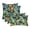 Beachcrest Caviar Floral, variant on RSH Décor Indoor Outdoor Set of 4 Pillows Square and Lumbar Pillows, 17+ 20 x 12, Livi Courtyard Floral