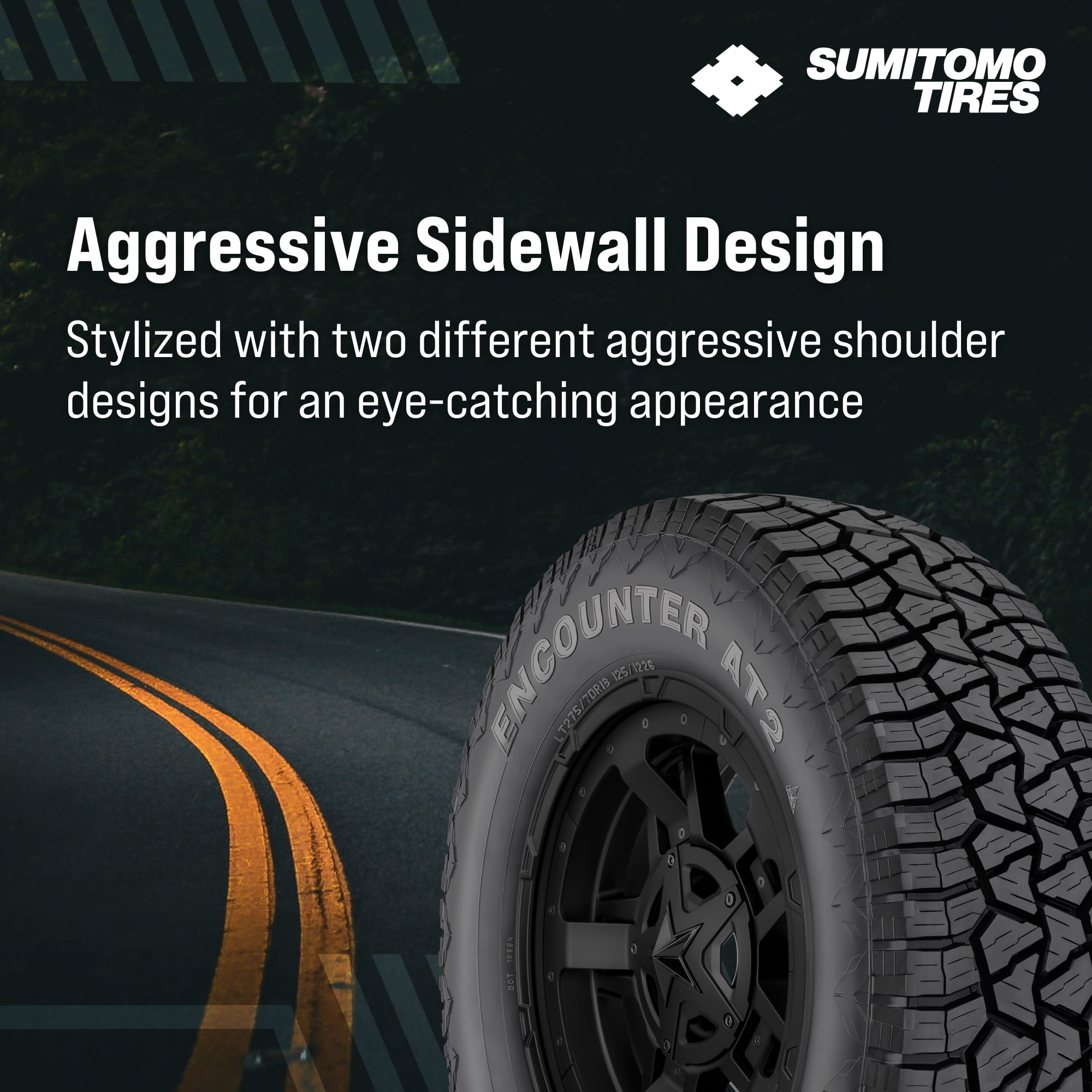 Sumitomo Encounter AT2 235/75R17 109T BSW