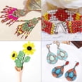 thumbnail image 5 of 24000 cuentas de vidrio de 2 mm, pequeñas cuentas para hacer joyas, 24 surtidos, color opaco, agujero de 0,6 mm, pulseras y collares, 5 of 5