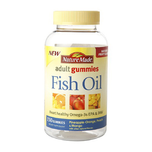 Nature Made Fish Oil Omega3S Epa And Dha Adult Gummies 150 Ea, 3 Pack