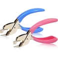 thumbnail image 1 of Jinsinto Staplers Extractor Staple Removal Tool Nail Lifter Staple Remover Staple Remover Quick Staple Remover Tool for Remove (2 Pieces: Pink + Blue), 1 of 5