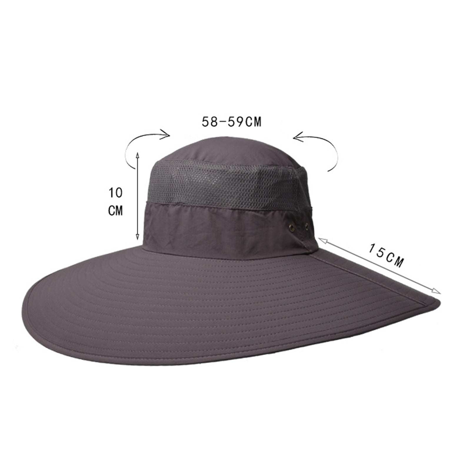  Peicees Super Wide Brim Sun Hat UPF 50+ UV Waterproof