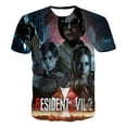 thumbnail image 2 of Horror Game Resident Evil O-neck Tshirt 3D Printed Casual Men's/Women's Hip Hop Short-sleeve Kids T-Shirt Unisex Clothing, 2 of 5
