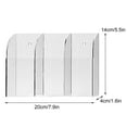 Xubond Storage Bins With Lids TV Air Conditioner Remote Control Holder xubond-storage-bins-with-lids-tv-air-conditioner-remote-control-holder