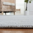 thumbnail image 4 of SAFAVIEH Martha Stewart Tufted Wool Area Rug, Grey, 6' x 6' Square, 4 of 8