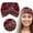 B, variant on Knotted Headbands for Women - Elastic Non-Slip Turban Hair Wraps, Printed Sport Headbands, Stylish Hair Accessories for Girls, 21 Inch Circumference, Multi-Pattern Set for Yoga, Ru Makeup Organizers