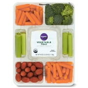 Marketside Organic Fresh Whole Vegetable Tray with Organic Ranch Dip, 40 oz
