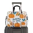 thumbnail image 2 of FORMRS 16" Laptop Bag Carrying Sleeve Case with Handle Travel Shoulder Briefcase, Pumpkins Pattern, 2 of 8