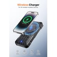 thumbnail image 3 of Cargador solar Power Bank de 49800 mAh, carga inalámbrica de 5 V/3,1 A., 3 of 9
