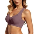 thumbnail image 1 of Underwire Bra For Older Women Bras For Seniors Front Closure Comfortable Convenient Brassiere, 1 of 4
