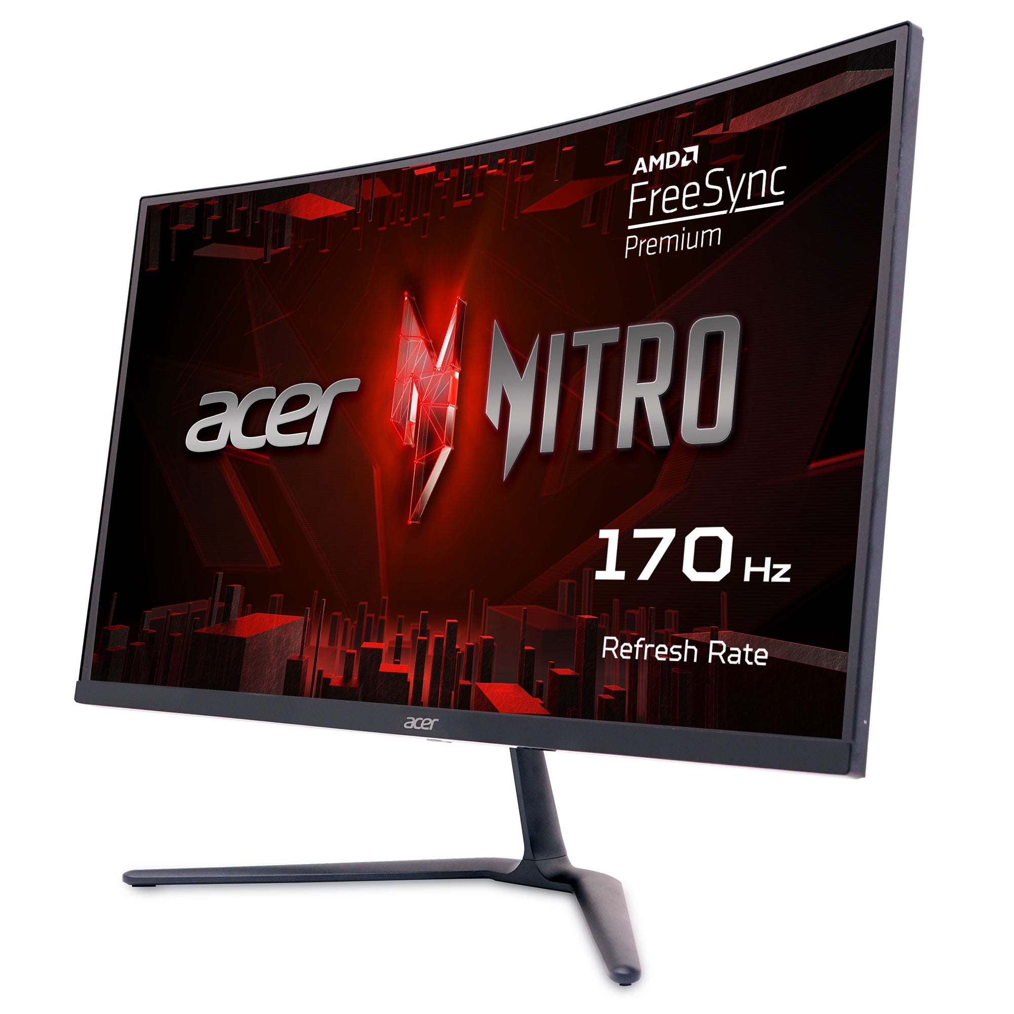 Acer Nitro Monitor IPS para PC Full HD 1920 x 1080 de 27 pulgadas | AMD  FreeSync Premium | Actualización de 180Hz | Hasta 0.5 ms | Soporte HDR10 |  99%