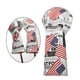 thumbnail image 3 of Funda protectora duradera de poliuretano para cabeza de palo de golf, ideal para viajes. Rayas de estrellas 1, 3 of 8