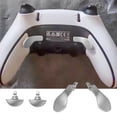 thumbnail image 1 of 4 piezas de accesorios de lengüeta trasera de reemplazo de metal para el controlador PS5 Elite (plata), 1 of 6