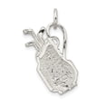 thumbnail image 5 of Auriga Fine Jewelry 925 Sterling Silver Golf Bag Charm for Women (Length - 22 mm, Width - 13 mm), 5 of 6