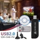 thumbnail image 1 of USB 2.0 DVB-T DAB FM SDR Receptor TV Stick RTL2832U+R860 Sintonizador de TV (Negro), 1 of 9