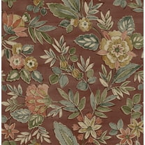 Chesapeake Begonia Red Floral Trail Wallpaper