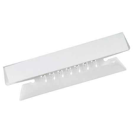 Esselte Pendaflex Oxford Plastic 1/3 Cut Hanging File Tab, 3-1/2 in, Clear, Pack of 25