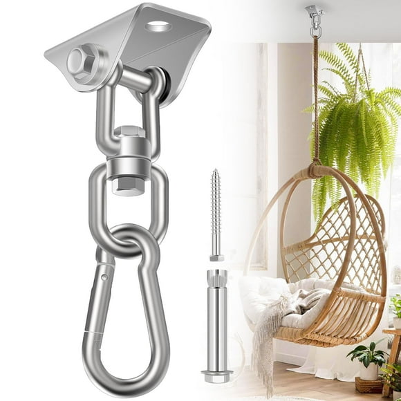 Kit de suspensión para hamaca Feanron Capacidad 544 Kg Acero inoxidable 304