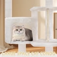 thumbnail image 4 of Árbol para Gatos TWDEPART de 108 cm para Gatos de Interior con Condo Acogedor, 4 of 8