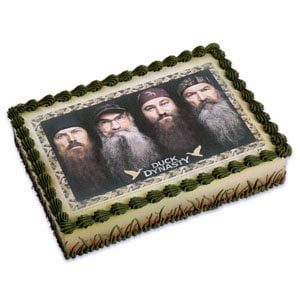 Duck Dynasty Edible Cake Topper by Bakery Crafts