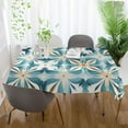 thumbnail image 6 of Ryvnso Bohomia Blue Print Rectangle Table Cloth Tablecover Dinning Tablecloth 54"x72", 6 of 8