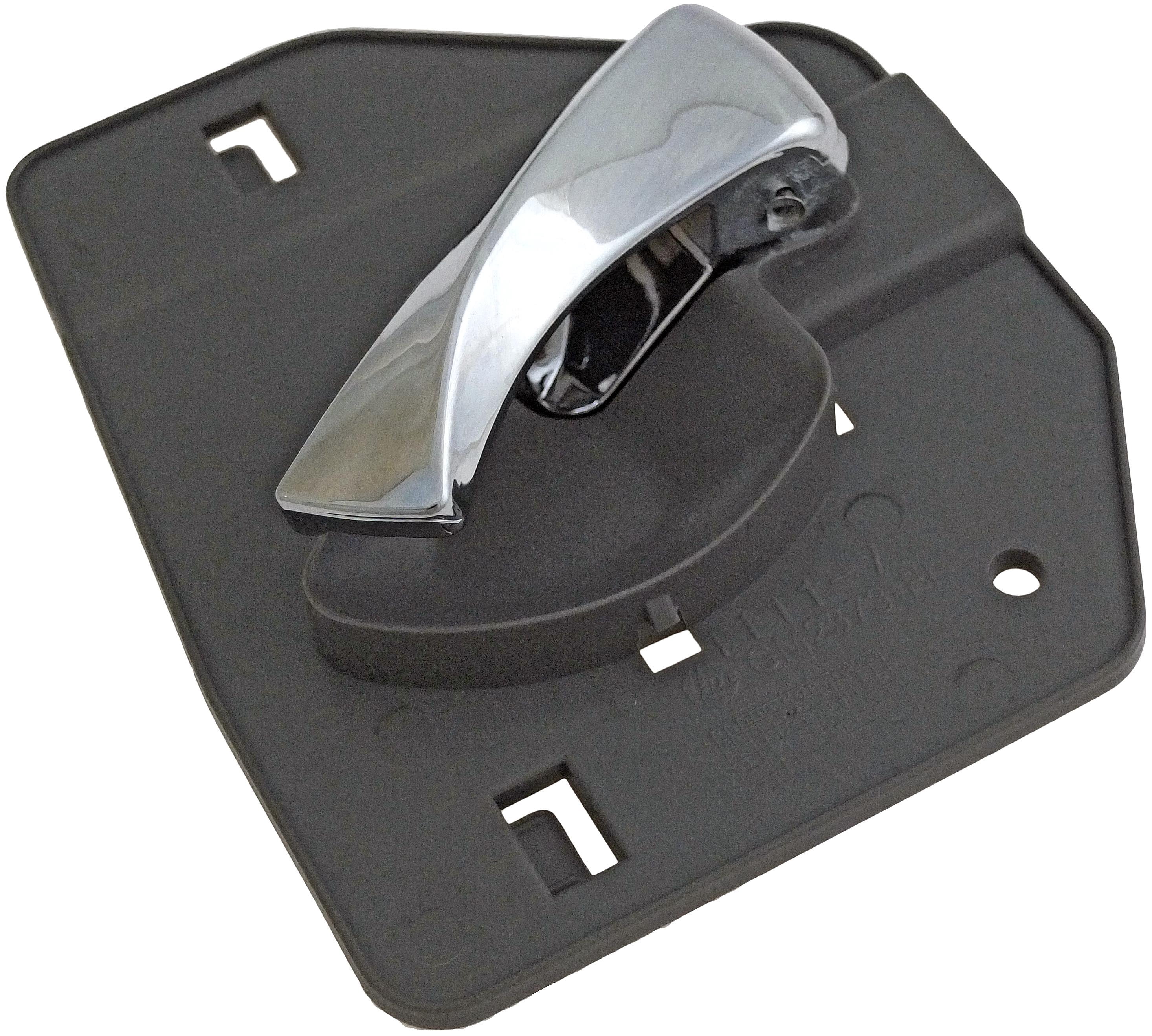 Dorman 88691 Front Driver Side Interior Door Handle for Specific Chevrolet Models, Chrome Lever; Gray Housing