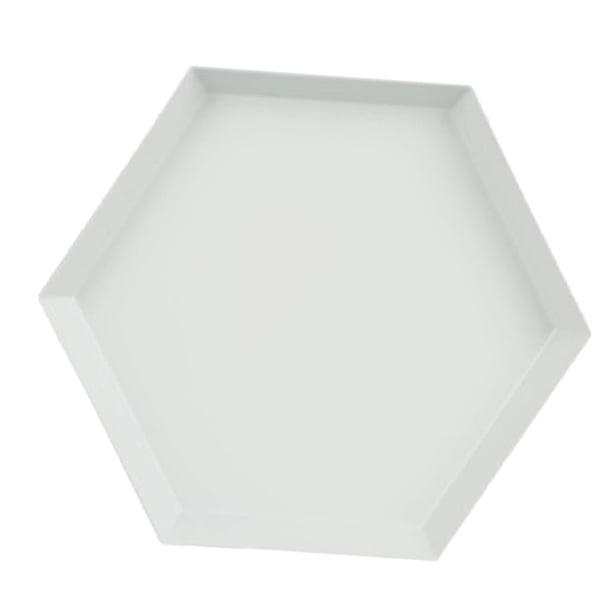 licencia de material acero Inoxidable Serie Geométrica Bandeja en apariencia De Diamante Decoración Moderna Para Gris m Colco Bandeja de placas de joyería