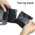 thumbnail image 4 of Wide Duct Tape, Industrial Grade 30Yards (90 ft) 4 Inch Black Tape, 9 Mil Heavy-Duty, Waterproof, Strong, Flexible, No Residue, for Crafts & Home Improvement (Black, 4'' x 90ft), 4 of 4