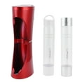 thumbnail image 2 of Xirurus Red Soda Maker Machine, Cordless Sparkling Water Maker Kit with Two 1L / 33.8oz Reusable PET Bottles, Commercial & Home Carbonated Beverage Dispenser (No CO2 Cylinder Included), 2 of 9