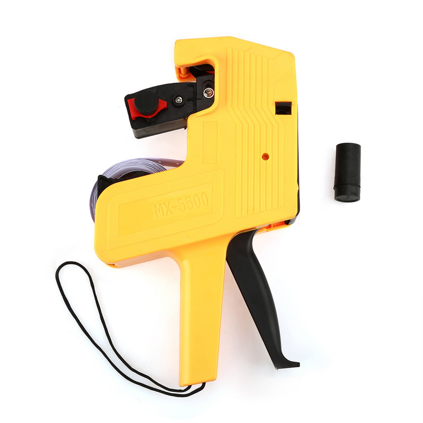 Price MX-5500 Labeler Price Tag 8 Digits Price Marker Handheld Labeling Tool Include Labels & Ink Refill Yellow Red Blue