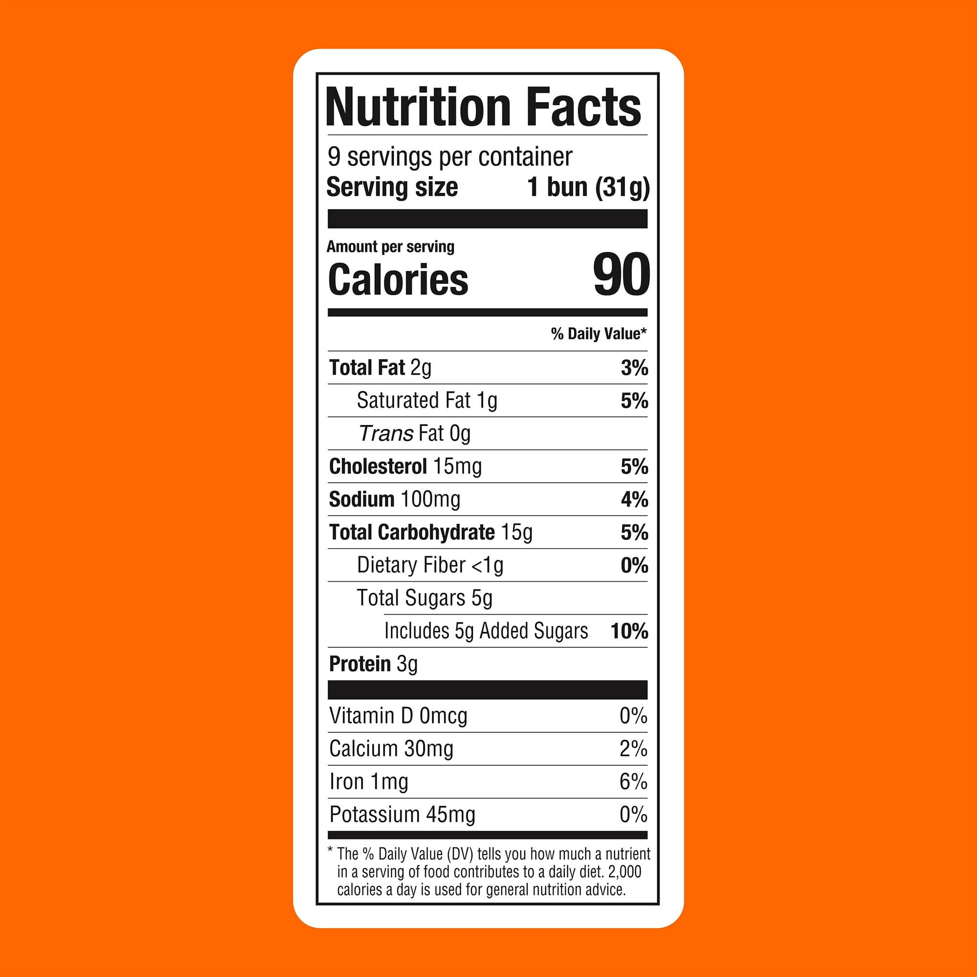 King's Hawaiian Sweet Pre-Sliced Slider Mini Buns 9 Count, 10oz, Shelf-Stable