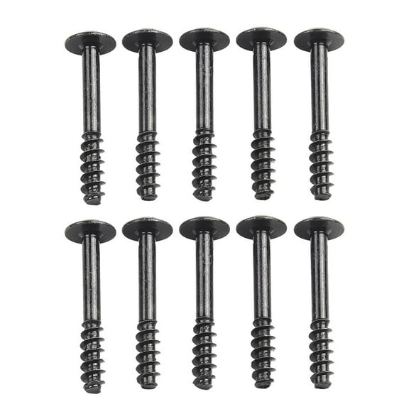 10X Air Filter Cleaner Box Lid Screw Carbon Steel Black (Universal Fit) Fangkenuo