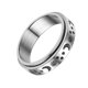 thumbnail image 3 of GOOHOCHY Anillo de nudillo giratorio Anillo simple anillo pareja anillo anillo creativo dedo joyería, 3 of 7
