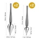 thumbnail image 2 of unbranded 4Ud Cucharas Multipropósito De Cocina En Acero Inoxidable Para De Postres, 2 of 8