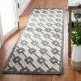 thumbnail image 2 of SAFAVIEH Trace Horatio Geometric Diamonds Area Rug, Grey/Beige, 4' x 6', 2 of 6