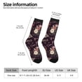 thumbnail image 2 of Disketp Romantic Paris Unisex Crew Socks Lightweight Breathable Ventilation Ankle Socks, Mid-calf socks for Daily, 2 of 6