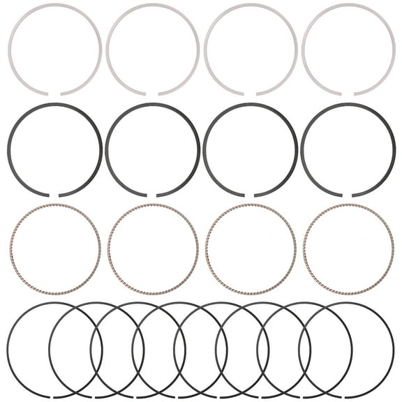 Engine Piston Ring Set Alloy Fits for Hyundai Elantra 2011-2016 1.8L Replace 23040 2E000 Ensure Tight Seal and Engine Efficiency