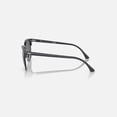 thumbnail image 3 of Ray-Ban RB3016 Clubmaster Square Sunglasses, Green on Black/Dark Grey, 49 mm, 3 of 4