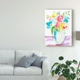 thumbnail image 3 of Trademark Fine Art 'Flower Burst Vase I' Canvas Art by Julia Minasian, 3 of 4