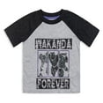 thumbnail image 3 of Marvel Avengers Black Panther Big Boys 2 Pack T-Shirts Toddler to Big Kid, 3 of 5