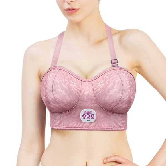 Multifunctional chest massager women‘s care breast massage electric hot compress double breasts smart bra