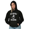 thumbnail image 4 of Corgi Mom Dog Pet Parent Fur Mama Hoodie Sweatshirt Women Brisco Brands S, 4 of 6