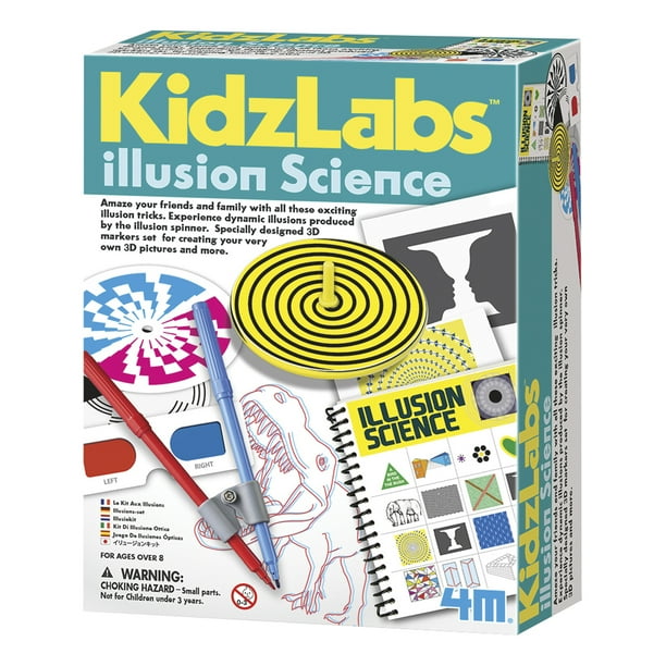 4m Kidzlabs Illusion Science Kit Walmart Com Walmart Com