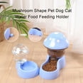 thumbnail image 4 of 1 Set Cat Water Feeder Auto Replenishment Large Capacity Mushroom Shape Pet Dog Cat Water Food Container Pet Supplies  制, 4 of 7