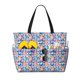 thumbnail image 1 of Fotbe Cartoon colorful cute cat Bolsa de Viaje para Playa - Resistente al Agua, Bolsa Tote de Gran Capacidad y Ligera con 7 Bolsillos para Mujeres y Hombres, 1 of 7