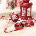 thumbnail image 2 of Visland 9Pcs/Set Hanging Ball Decor Exquisite Workmanship Easy to Use Plastic Round 2.4 Inch Christmas Bauble Pendant for Home, 2 of 8
