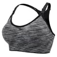 thumbnail image 1 of DAFEI Y Back Sports Bras for Women,Padded Racerback Medium Impact Thin Strap Workout Yoga Top for Running, 1 of 4