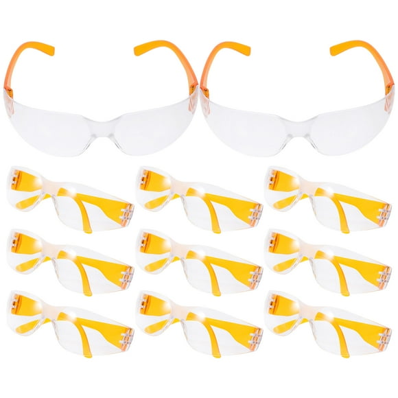 BRIGHTFUFU Gafas protectoras seguras para niños, accesorios de juego, gafas de laboratorio, 12 Uds.