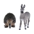 thumbnail image 1 of s de burro en miniatura, modelo de juego de simulación, juguetes para , regalos de cumpleaños Baoblaze Juguetes de figuras de animales, 1 of 8